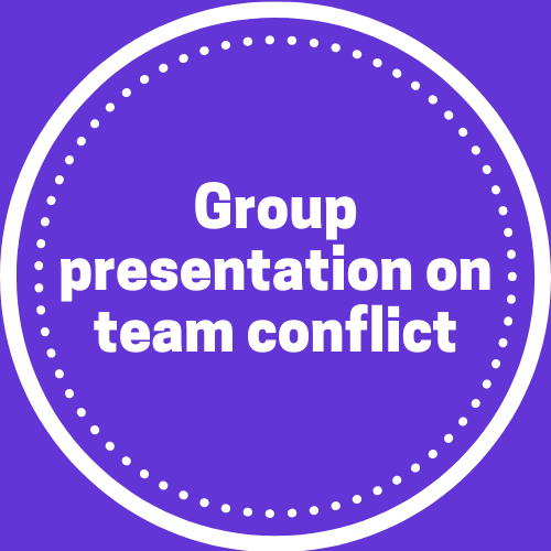 Presentation on team conflicts
