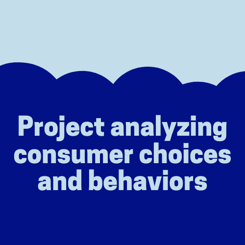 Analysis on consumer choices
